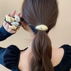 Luna Shine Metallic Hair Tie