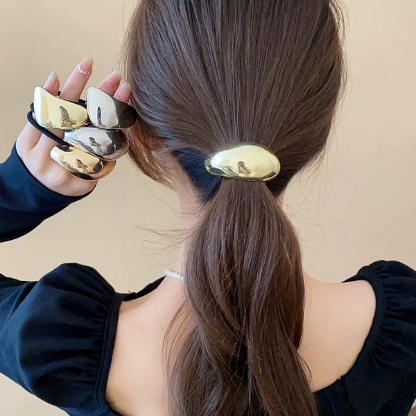 Luna Shine Metallic Hair Tie