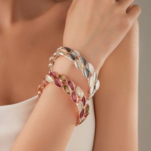 Pastel Petal Elegance Bracelet