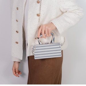 GlamLock Metallic Mini Bag